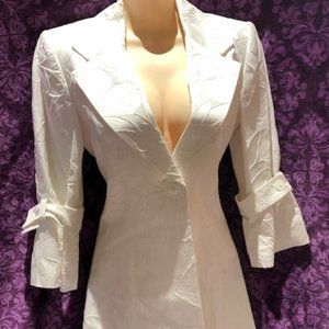 COPY - Credibility by Sheri Drobnick jacket blazer white